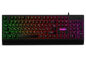 Клавиатура sven kb-c7150el, проводное, чёрный Thumbnail 5
