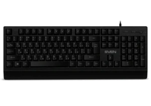 Клавиатура sven kb-c7150el, проводное, чёрный Thumbnail 3