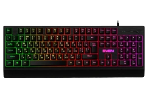 Клавиатура sven kb-c7150el, проводное, чёрный