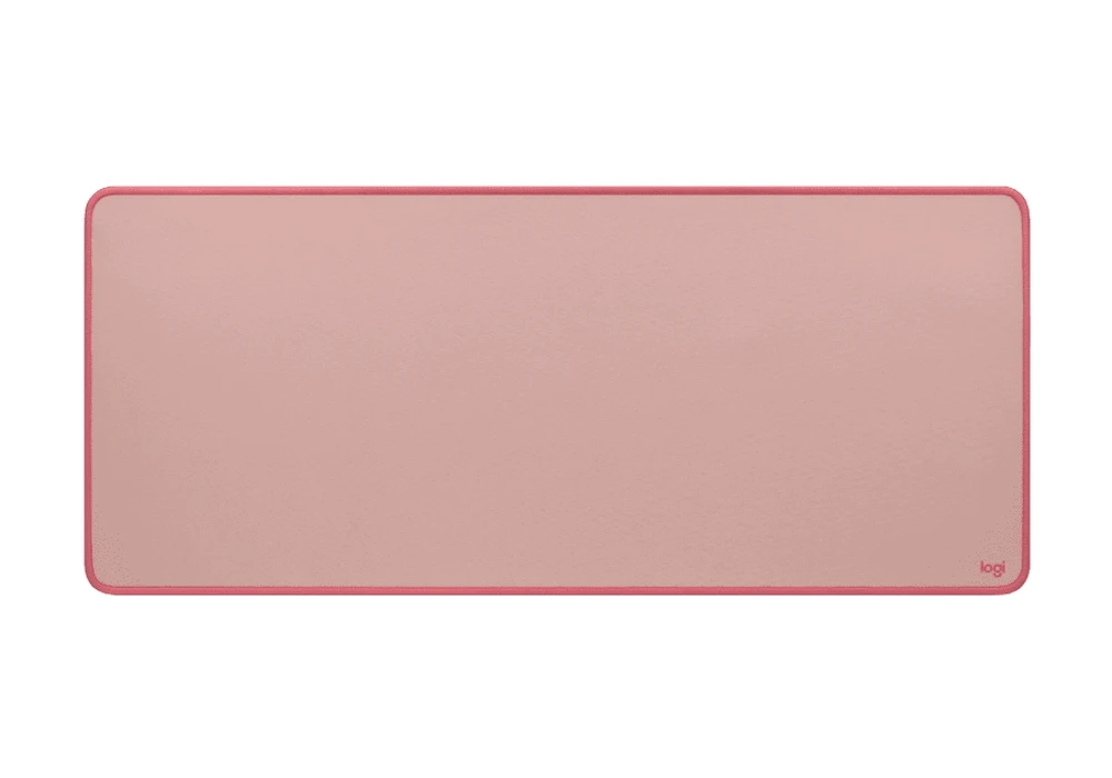 Игровой коврик для мыши logitech desk mat, large, розовый 3