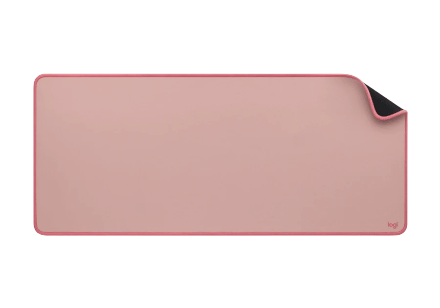Игровой коврик для мыши logitech desk mat, large, розовый 8