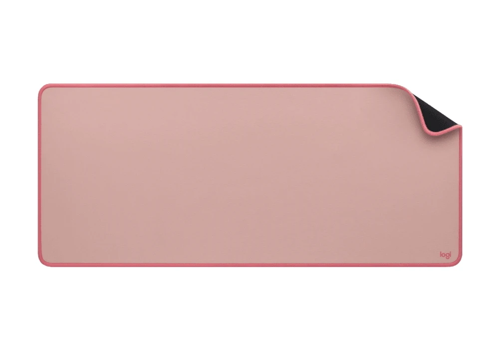 Игровой коврик для мыши logitech desk mat, large, розовый 10