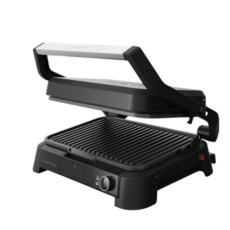Grătar electric tefal gc520de0, 2200w, negru | oțel inoxidabil 2