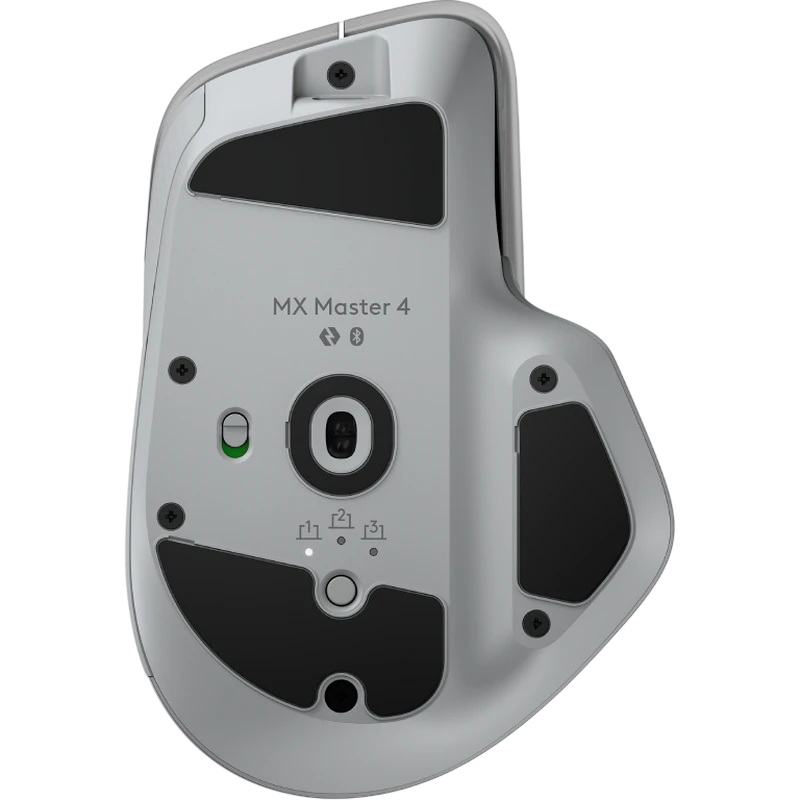 Мышь logitech mx master 4, бледно-серый 5