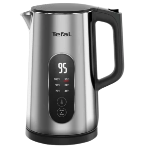 Fierbător electric tefal ki871de0, argintiu