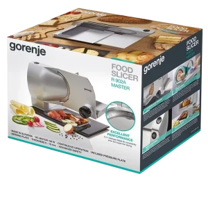 Ломтерезка gorenje r902a, нержавеющая сталь Thumbnail 2