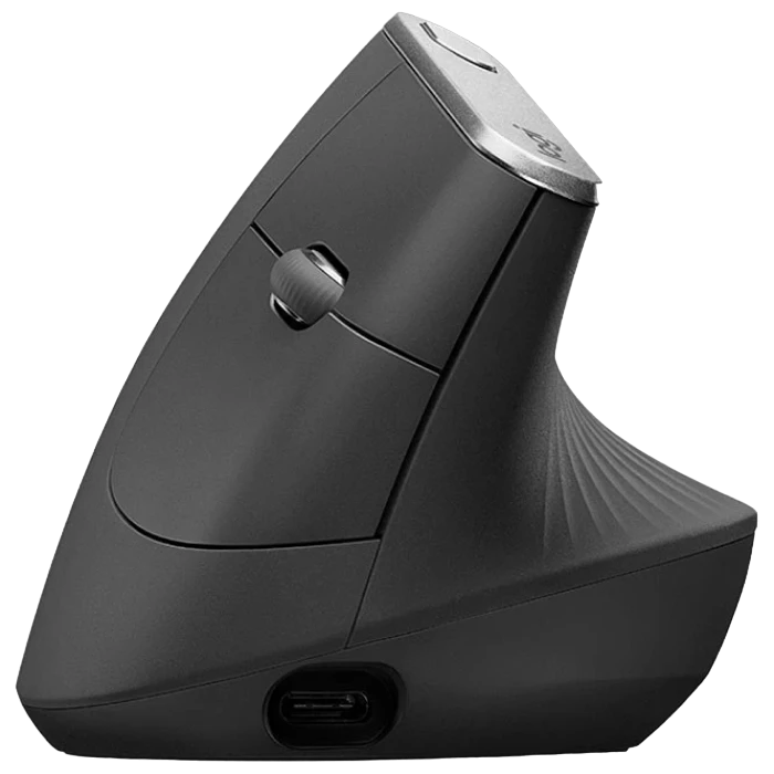 Беcпроводная мышь logitech mx vertical, чёрный 9