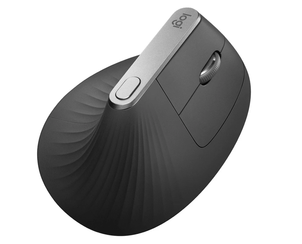 Беcпроводная мышь logitech mx vertical, чёрный 11