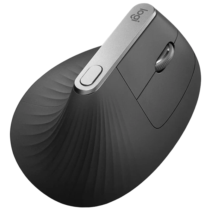 Беcпроводная мышь logitech mx vertical, чёрный 13