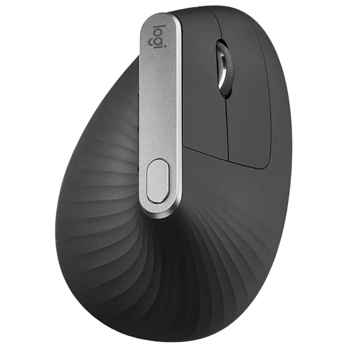 Беcпроводная мышь logitech mx vertical, чёрный 4