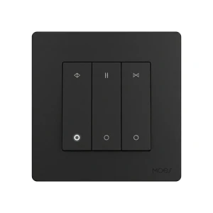 Moes zigbee + rf звездное кольцо переключатель шторы 3a (требуется нейтраль), серый