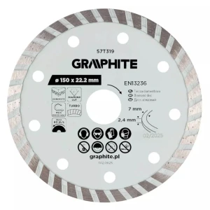 Disc diamantat turbo d150х22,2mm