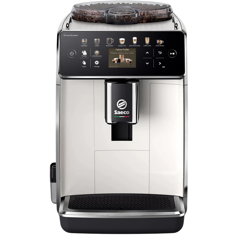 Кофемашина saeco sm6580/20, белый | черный 5