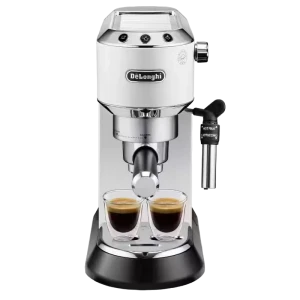 Cafetiera manuala delonghi dedica pump espresso, 1300w, alb