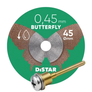 Disc diamantat 1a1r butterfly d45x0,45x5,8h/3,2-3,0f mm