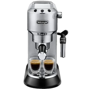 Cafetiera manuala delonghi dedica pump espresso, 1300w, argintiu