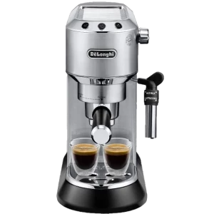 Кофеварка рожковая DeLonghi Dedica Pump Espresso, 1300Вт, Серебристый