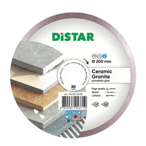 Disc diamantat 1a1r ceramic granite d200