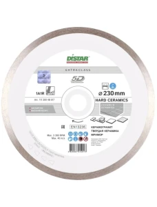 Disc diamantat 1a1r decor d230