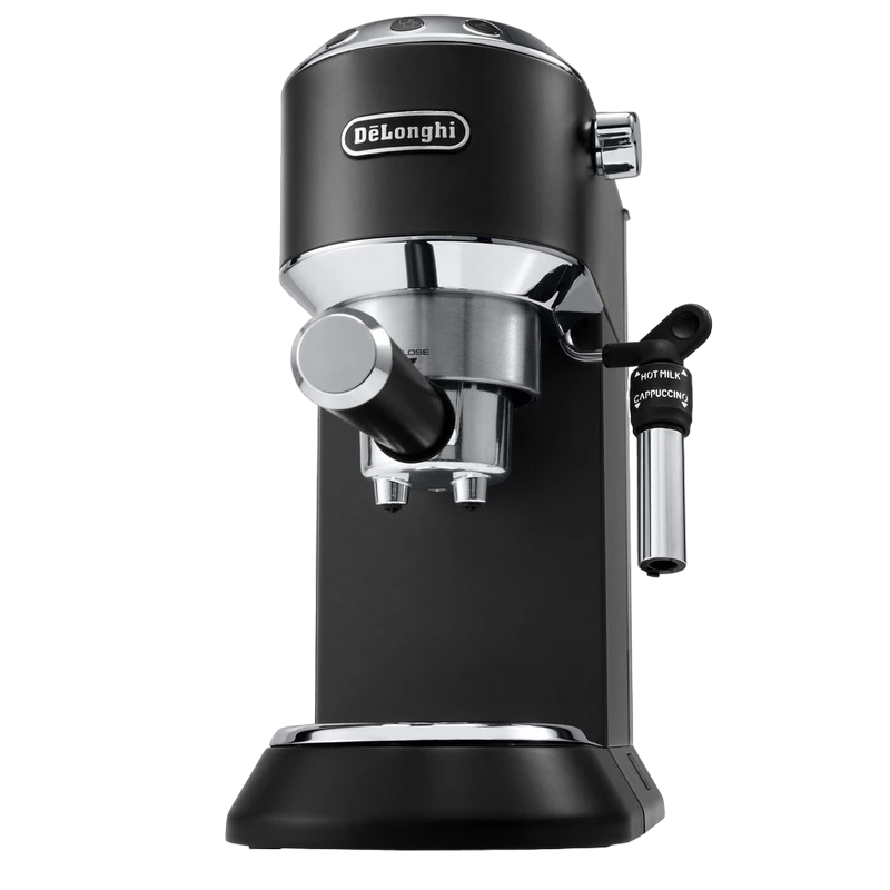 Кофеварка рожковая delonghi dedica pump espresso, 1300вт, чёрный 6