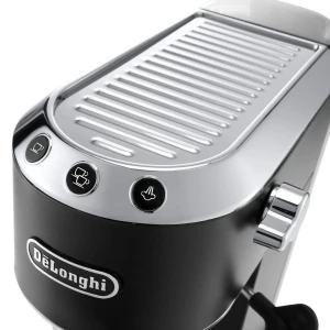 Кофеварка рожковая delonghi dedica pump espresso, 1300вт, чёрный Thumbnail 2