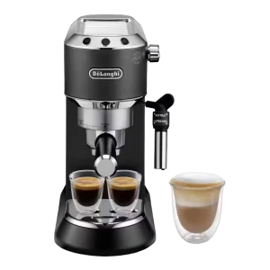 Кофеварка рожковая delonghi dedica pump espresso, 1300вт, чёрный Thumbnail 11