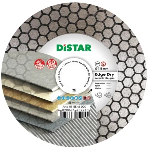 Алмазный диск 1a1r edge dry d115