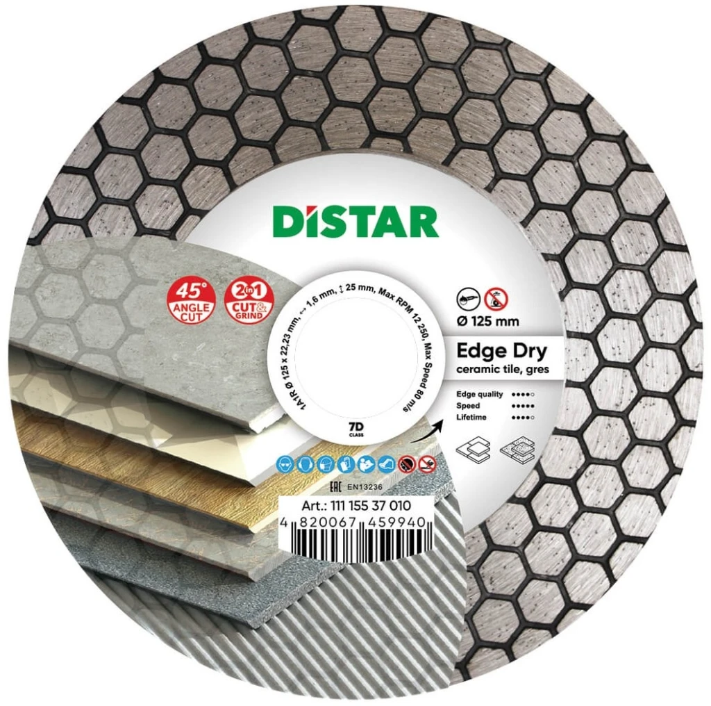 Disc diamantat 1a1r edge dry d125 2