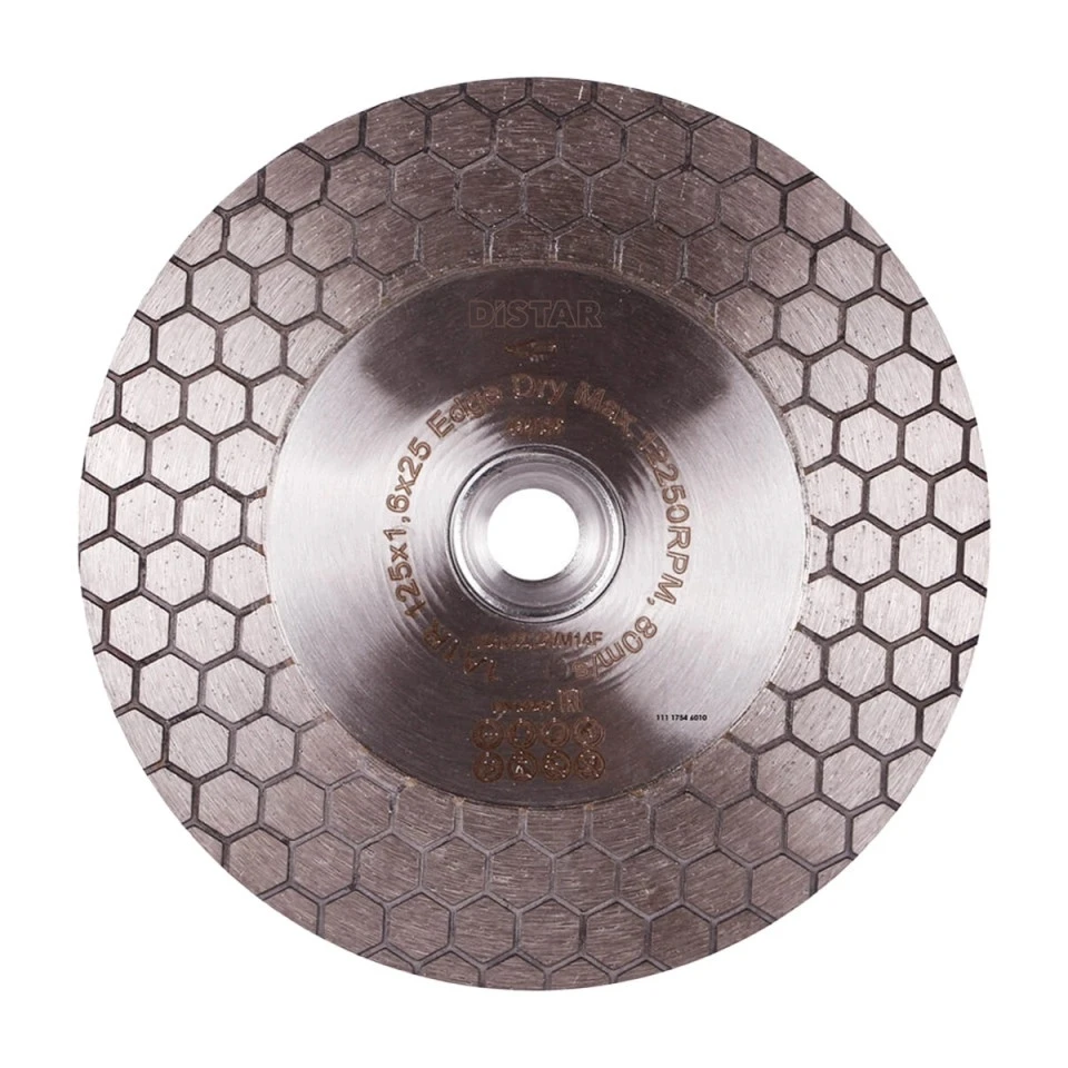 Алмазный диск 1a1r edge dry d125x22.23/m14f 2
