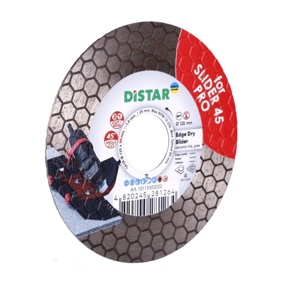 Disc diamantat 1a1r edge dry slider d125 3