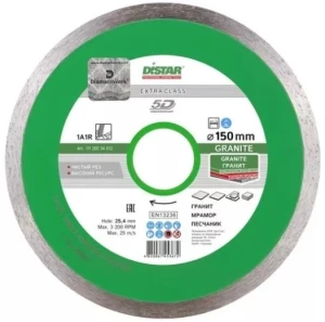 Disc diamantat 1a1r granite d150