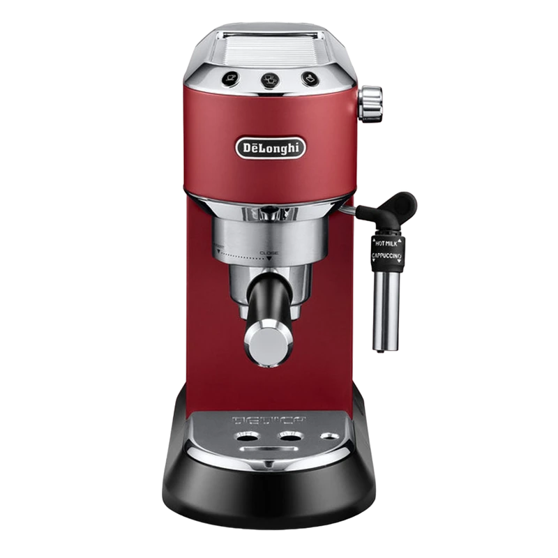 Cafetiera manuala delonghi dedica pump espresso, 1300w, roșu 7