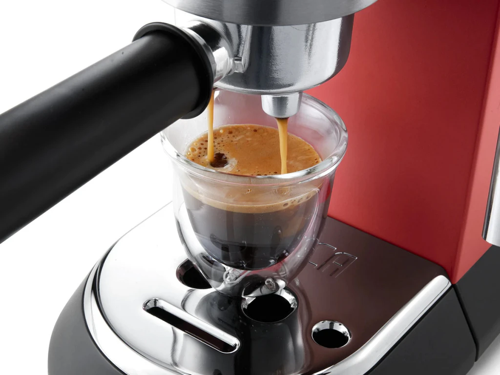 Cafetiera manuala delonghi dedica pump espresso, 1300w, roșu 9
