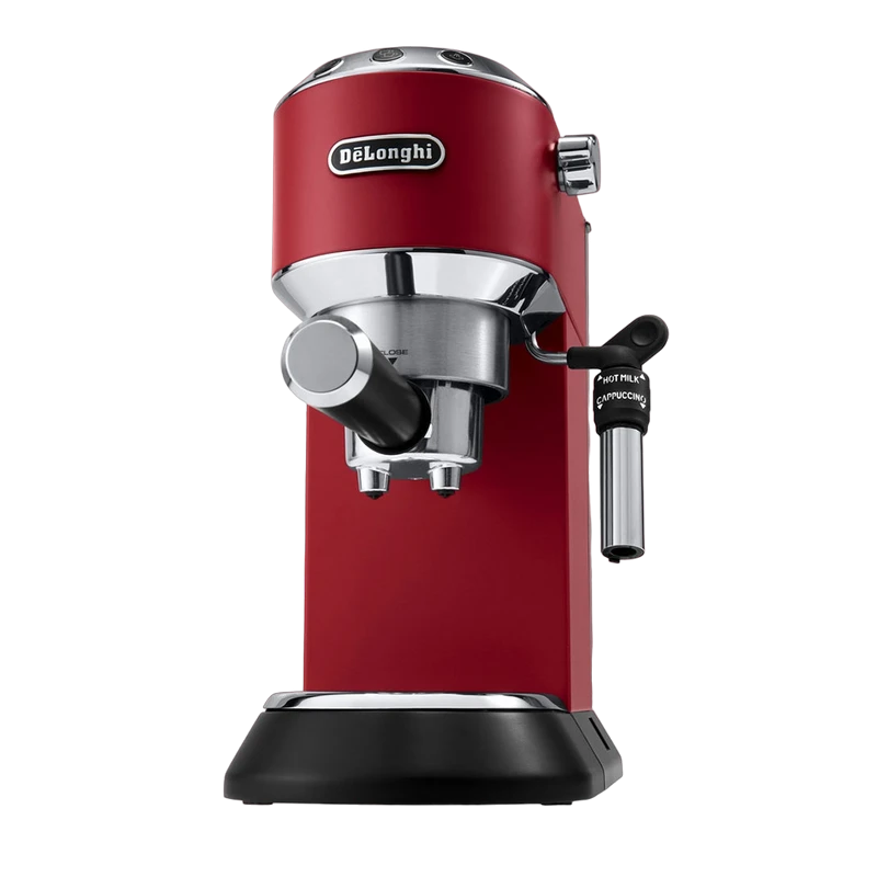 Cafetiera manuala delonghi dedica pump espresso, 1300w, roșu 8