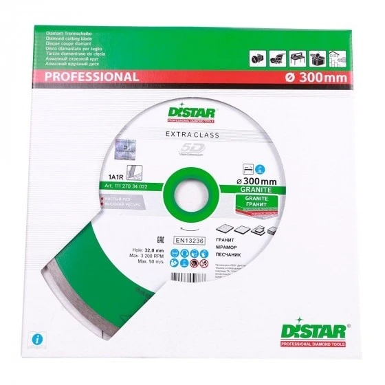 Disc diamantat 1a1r granite d300 5