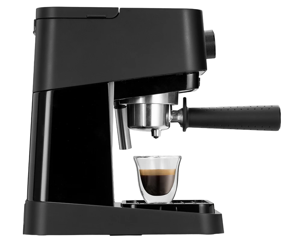 Кофеварка рожковая delonghi ec260bk, 1100вт, чёрный 4