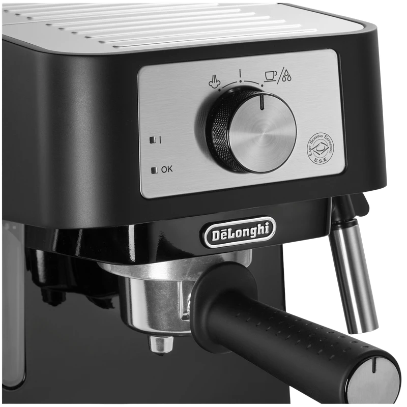 Кофеварка рожковая delonghi ec260bk, 1100вт, чёрный 3