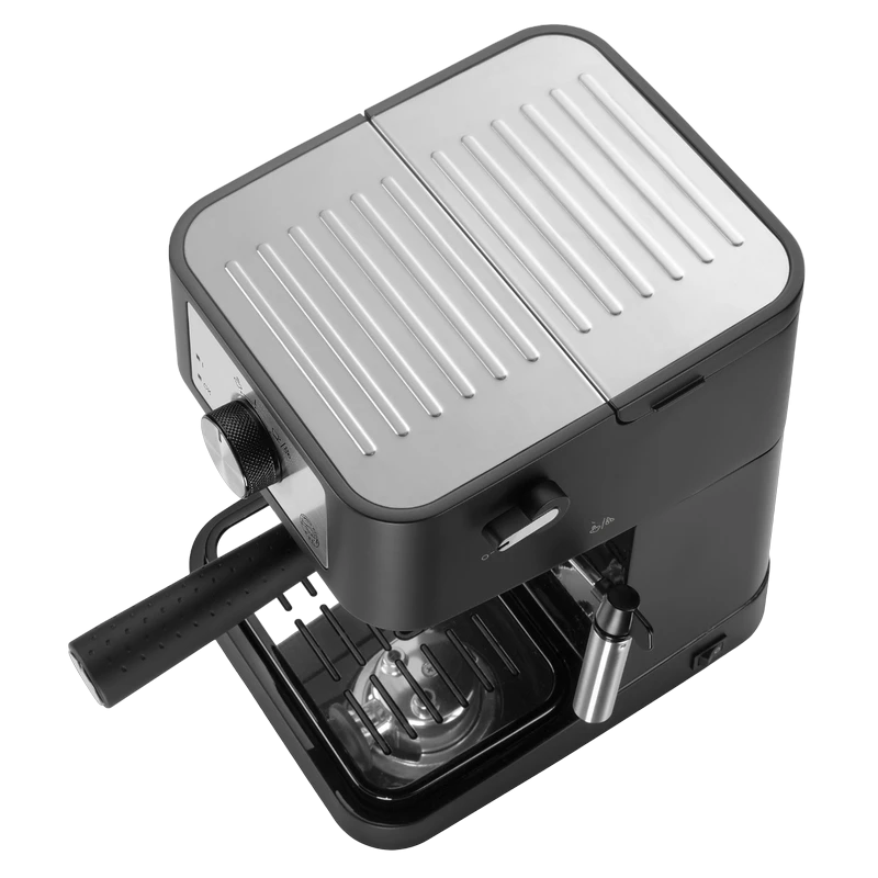 Кофеварка рожковая delonghi ec260bk, 1100вт, чёрный 5