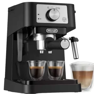 Кофеварка рожковая delonghi ec260bk, 1100вт, чёрный Thumbnail 10