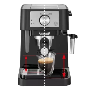 Кофеварка рожковая delonghi ec260bk, 1100вт, чёрный Thumbnail 2