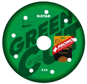 Disc diamantat 1a1r 125x1,2x8x22,23 green cut