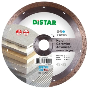Disc diamantat 1a1r hard ceramics advanced d200