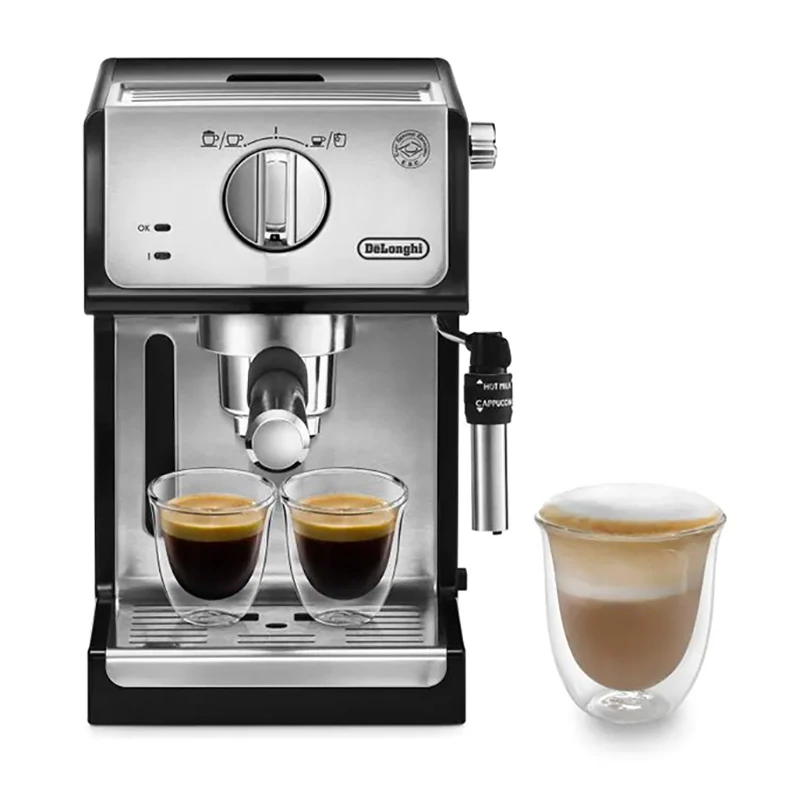 Кофеварка рожковая delonghi ecp35.31, 1100вт, чёрный 7