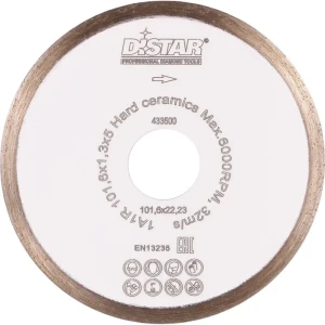Disc diamantat 1a1r hard ceramics d101