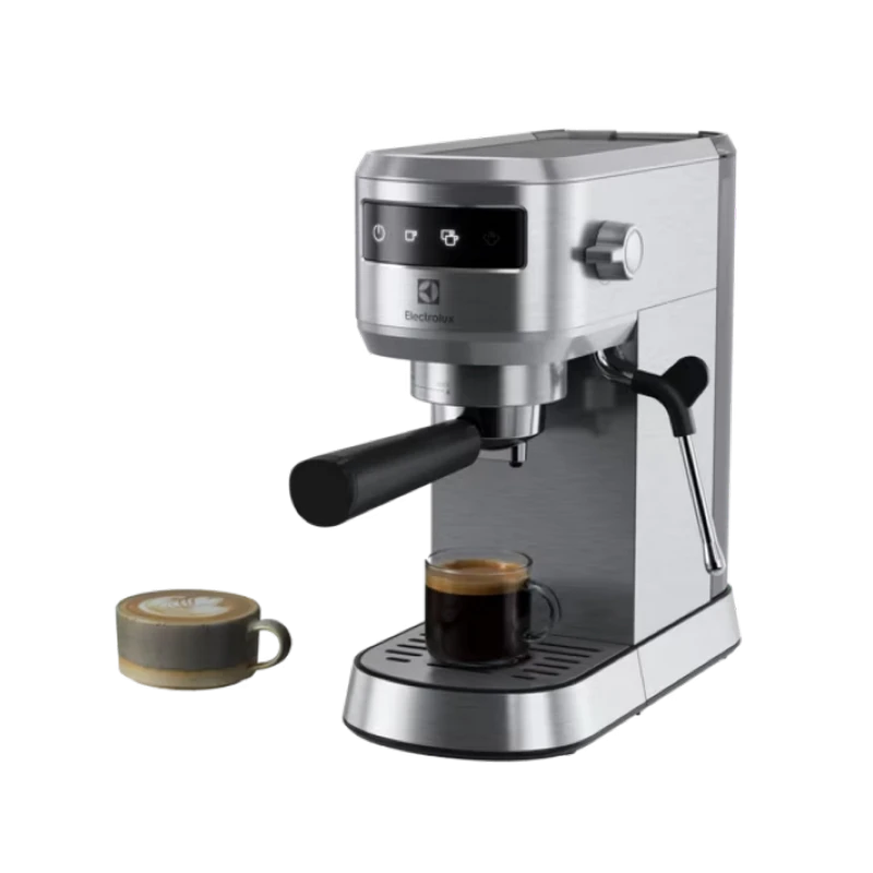 Cafetiera manuala electrolux e6ec1-6st, 1450w, oțel inoxidabil 6