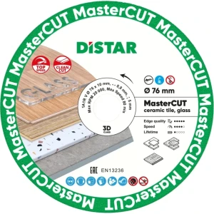 Disc diamantat 1a1r-v mastercut d76x0,8x5x10 mm