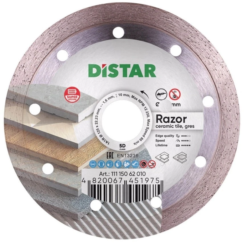 Disc diamantat 1a1r razor d125 2