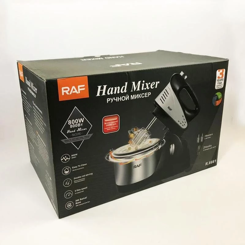 Mixer cu bol raf r.6661 11