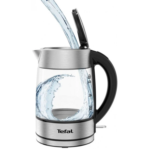Электрочайник tefal ki772d38, серебристый 2