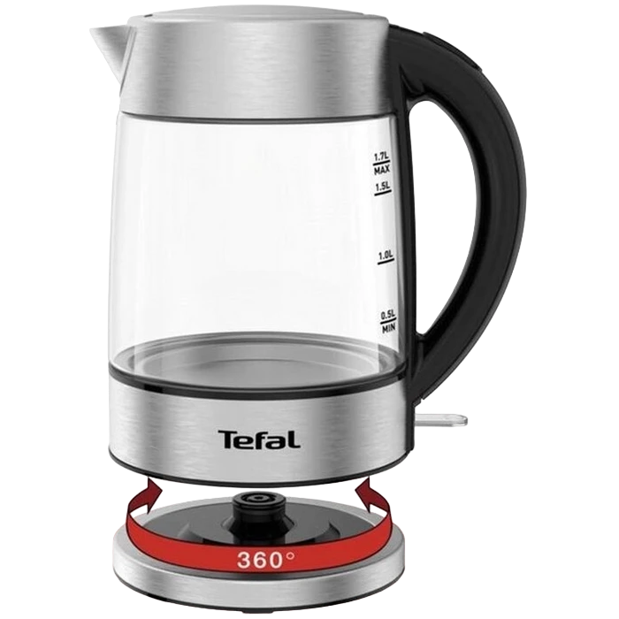 Электрочайник tefal ki772d38, серебристый 11